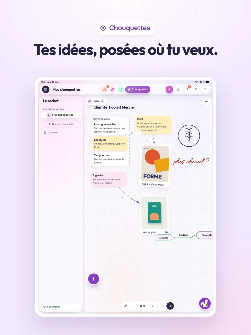 Chouquette on iPad